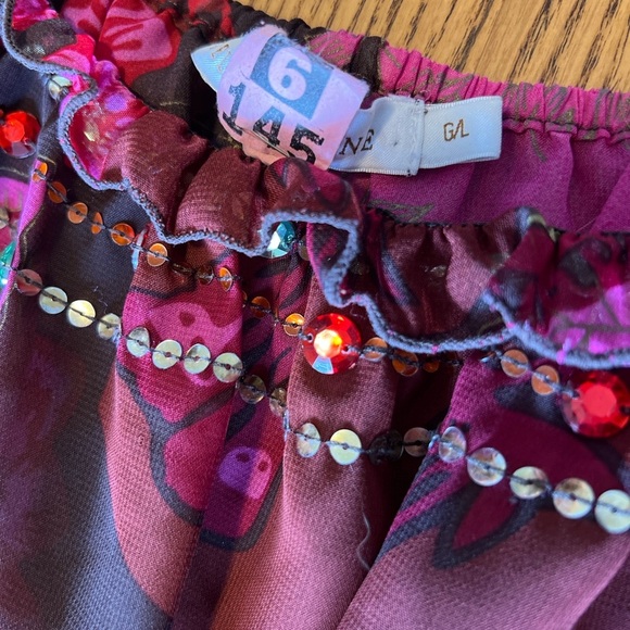 Y2K Floral Multicolor Top - Picture 6 of 9